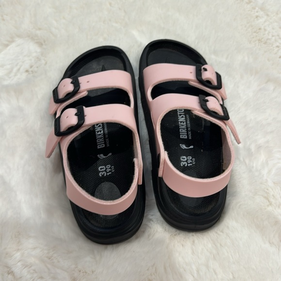 Birkenstock, pink and black sandals euro size 30/US size 12 - Picture 4 of 9